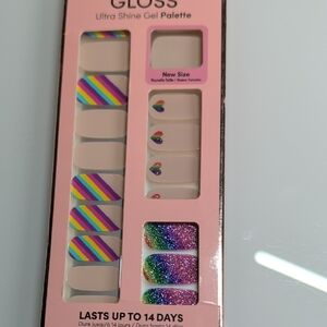 Dashing Diva Nail Strips Rainbow
